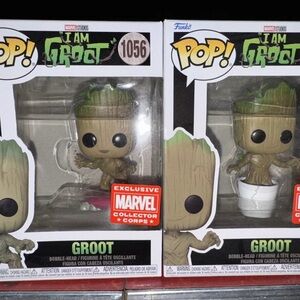 Marvel Groot funk Pops vinyl 1055,1056